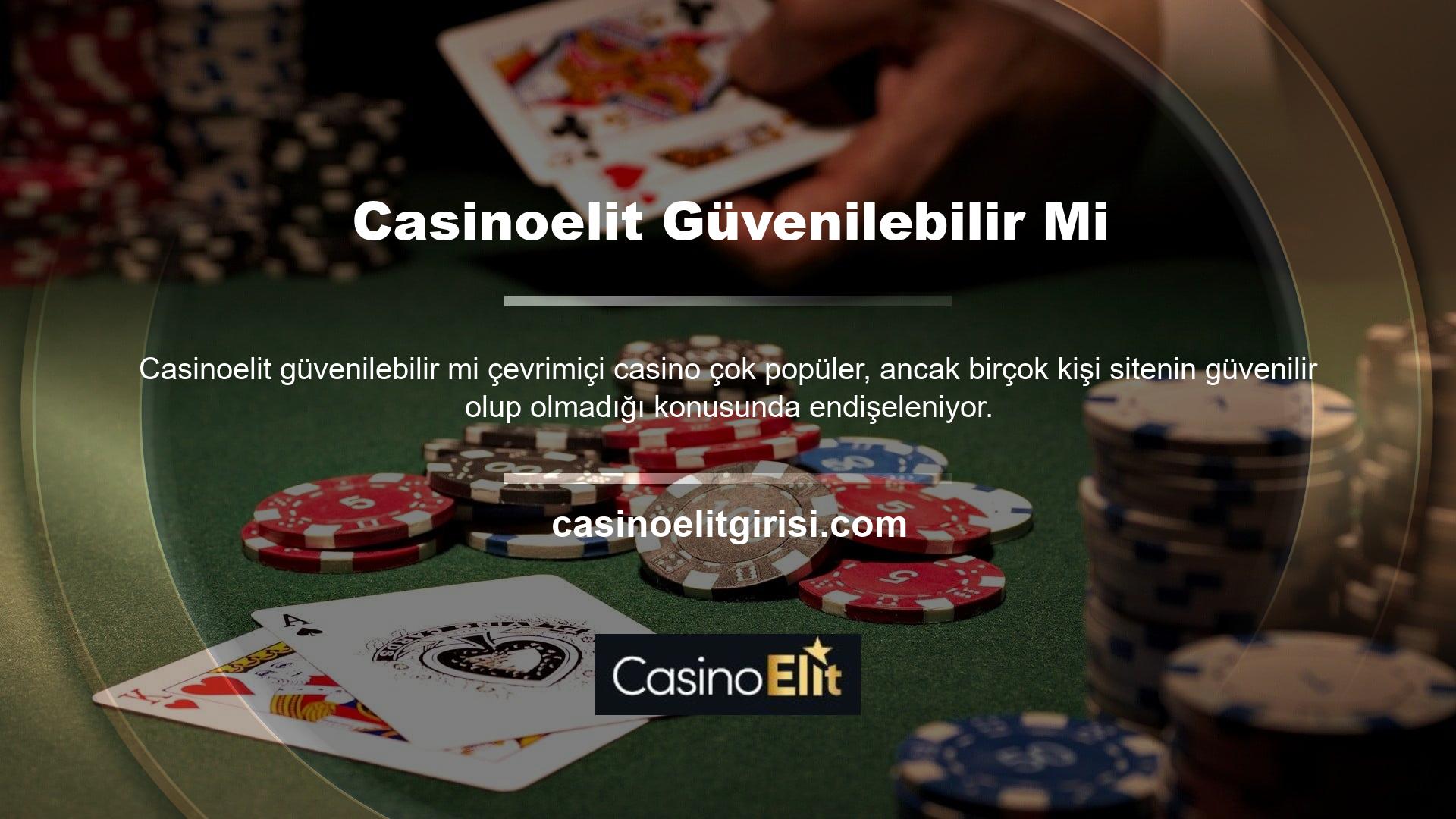 Ancak Casinoelit gibi güvenilir bahis siteleri sayesinde kullanıcılara güvenli bir deneyim sağlanmaktadır