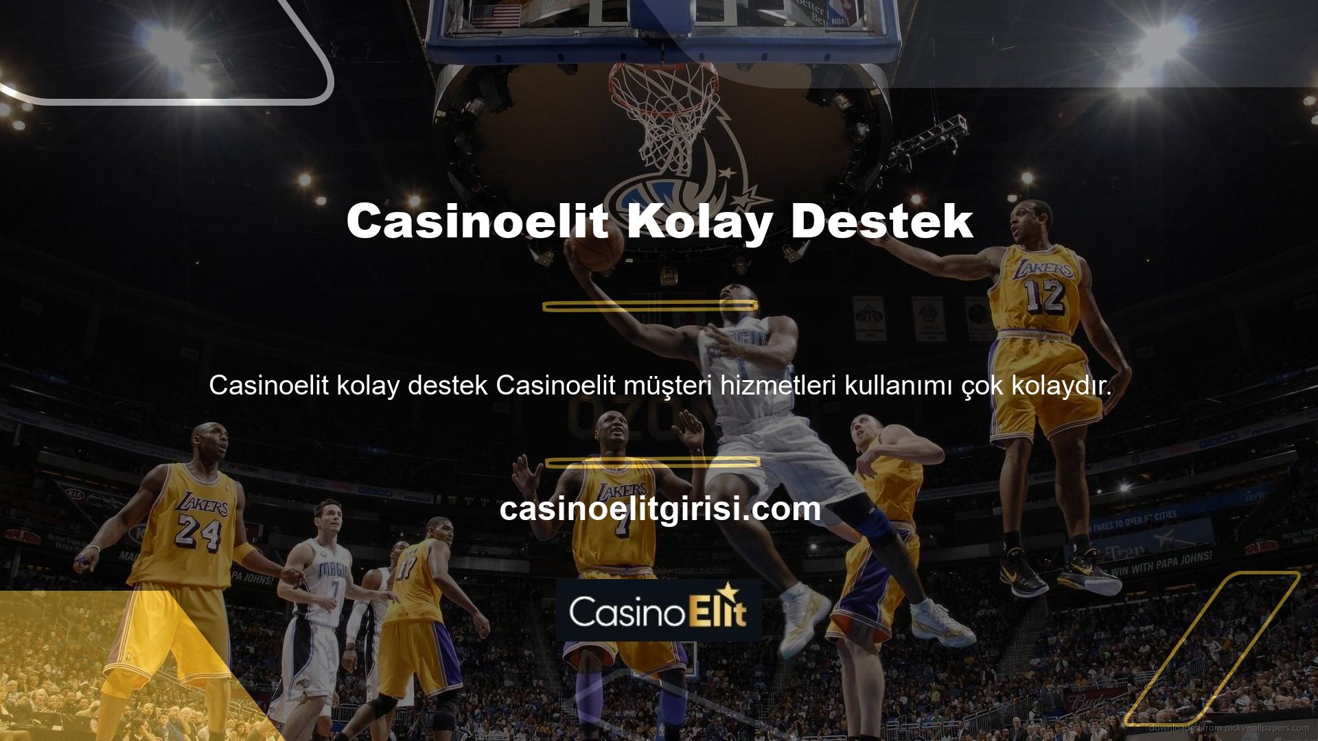 Hiçbir zaman sahip olduğunuz herhangi bir sorunu çözebilirler! Casinoelit oldukça ilgi çekici olabilecek benzersiz bir bahis seçeneğidir