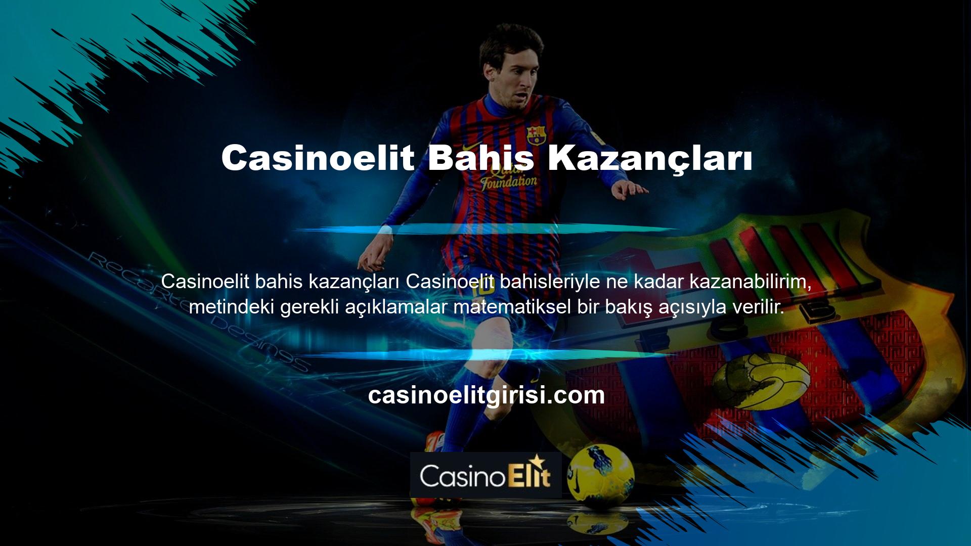 Bu siteden gerçekten hoşlanan ve para koyan, oyun oynama ve kazanan var mı? Casinoelit sözünü kazanan var mı? Casinoelit casino kazançları SSS sayfasında Casinoelit casino kazançları hakkında soruların cevaplarını bulabilirsiniz